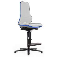 Bimos 9561-9999-3277. Neon 3 work chair glider and climbing aid, Flexband blue, permanent contact