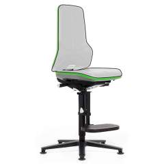 Bimos 9561-9999-3280. Neon 3 work chair glider and climbing aid, Flexband green, permanent contact