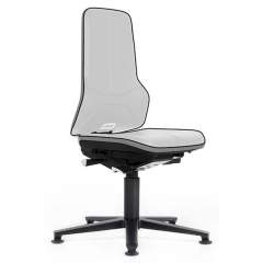 Bimos 9570E-9999-3278. ESD Chair Neon 1 with glider, Flexband grey - Synchrontechnik