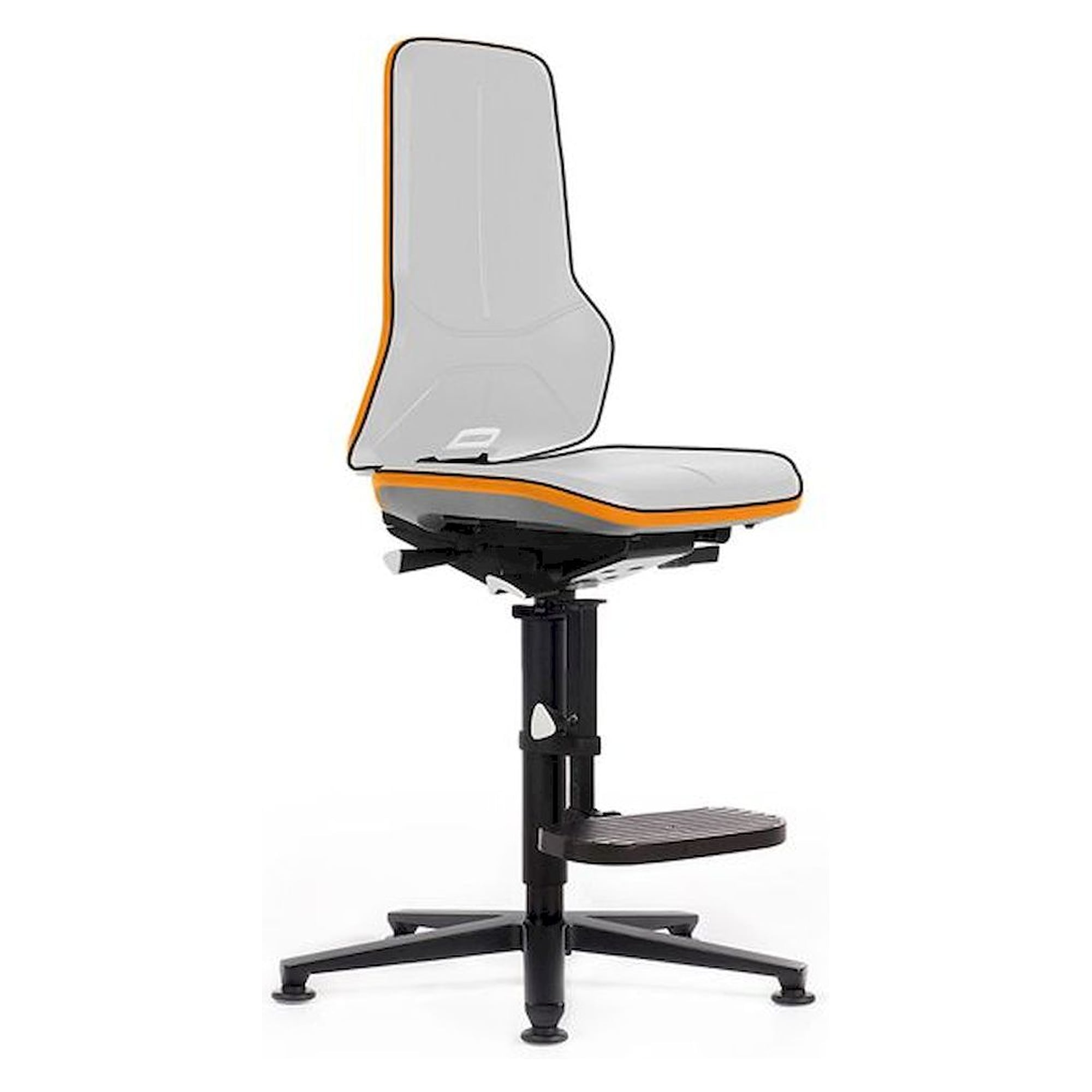 Bimos 9571-9999-3279-807. Neon 3 with glider and climbing aid, Flexband orange, synchronous technology - with seat stop castors