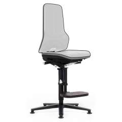 Bimos 9571E-9999-3278. ESD chair Neon 3, with glider and climbing aid, Flexband grey, synchronous technology