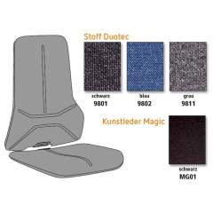 Bimos 9588E-9801. ESD cushion for neon, fabric Duotec black