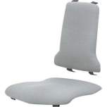 Bimos 9876E-9811. ESD Sintec interchangeable upholstery, with lumbar support fabric Duotec grey