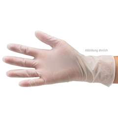 BJZESD glove PVC, powder free, S