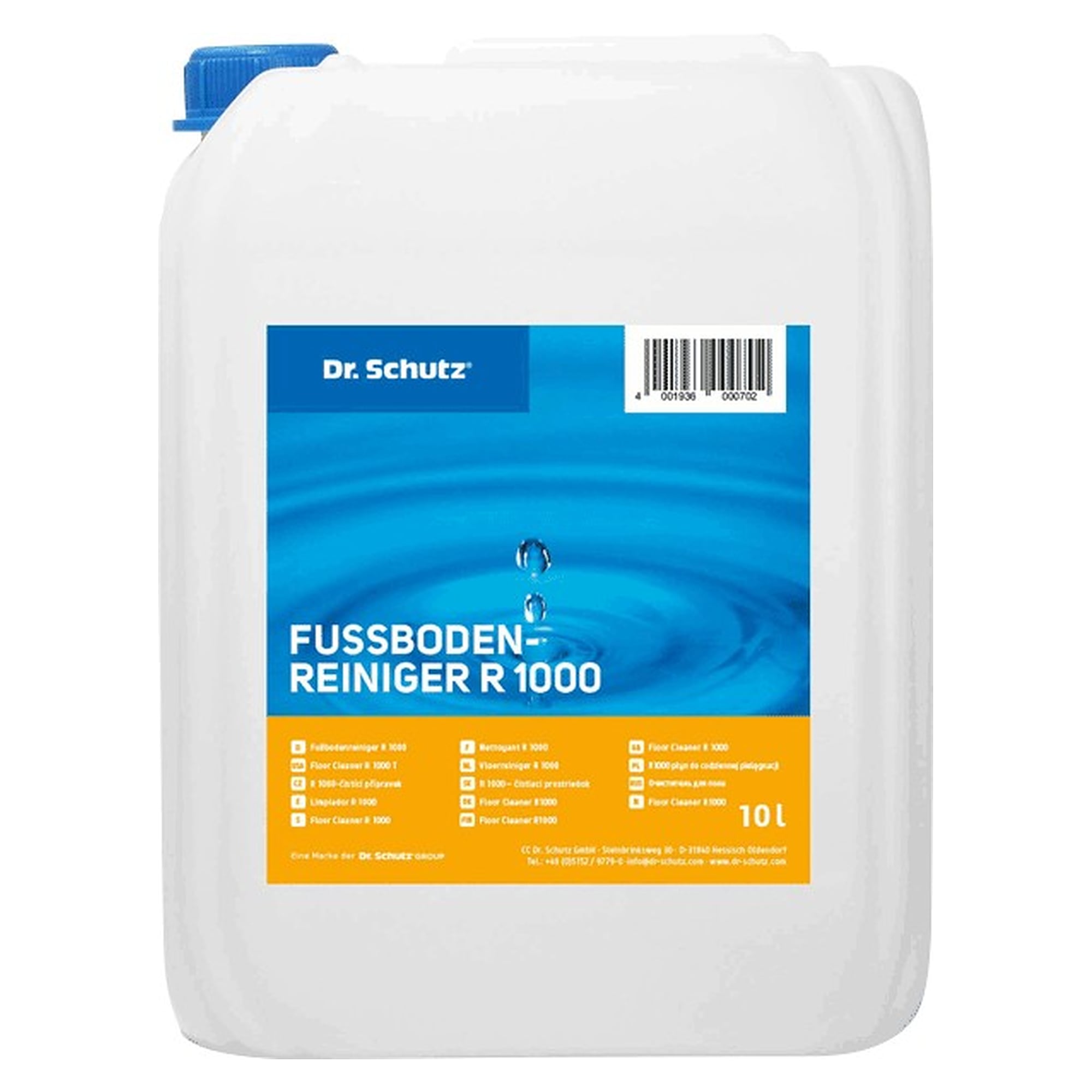 Nettoyant de sol ESD R 1000 concentré, 10 l - A1-ESD C-100-2179