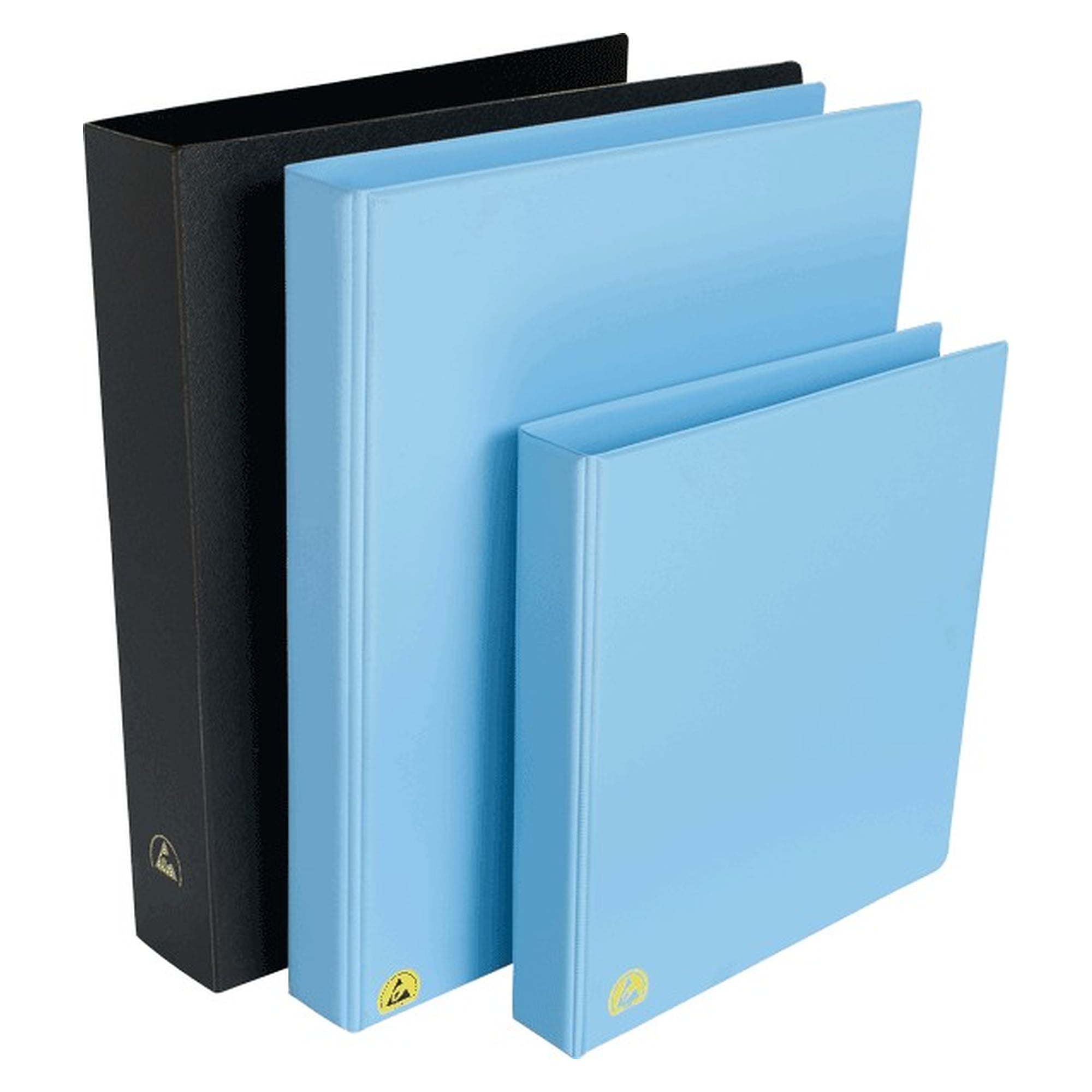 ESD-Ringordner DIN A4 blau, antistatisch, Füllhöhe 20 mm - A1-ESD C-204-420