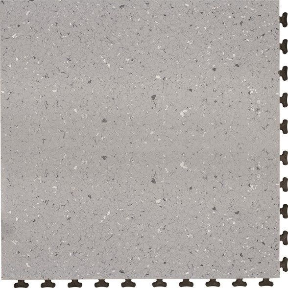 ESD-Bodenpuzzle-Fliese Vinyl, dunkelgrau, 608 x 608 x 10,5 mm
