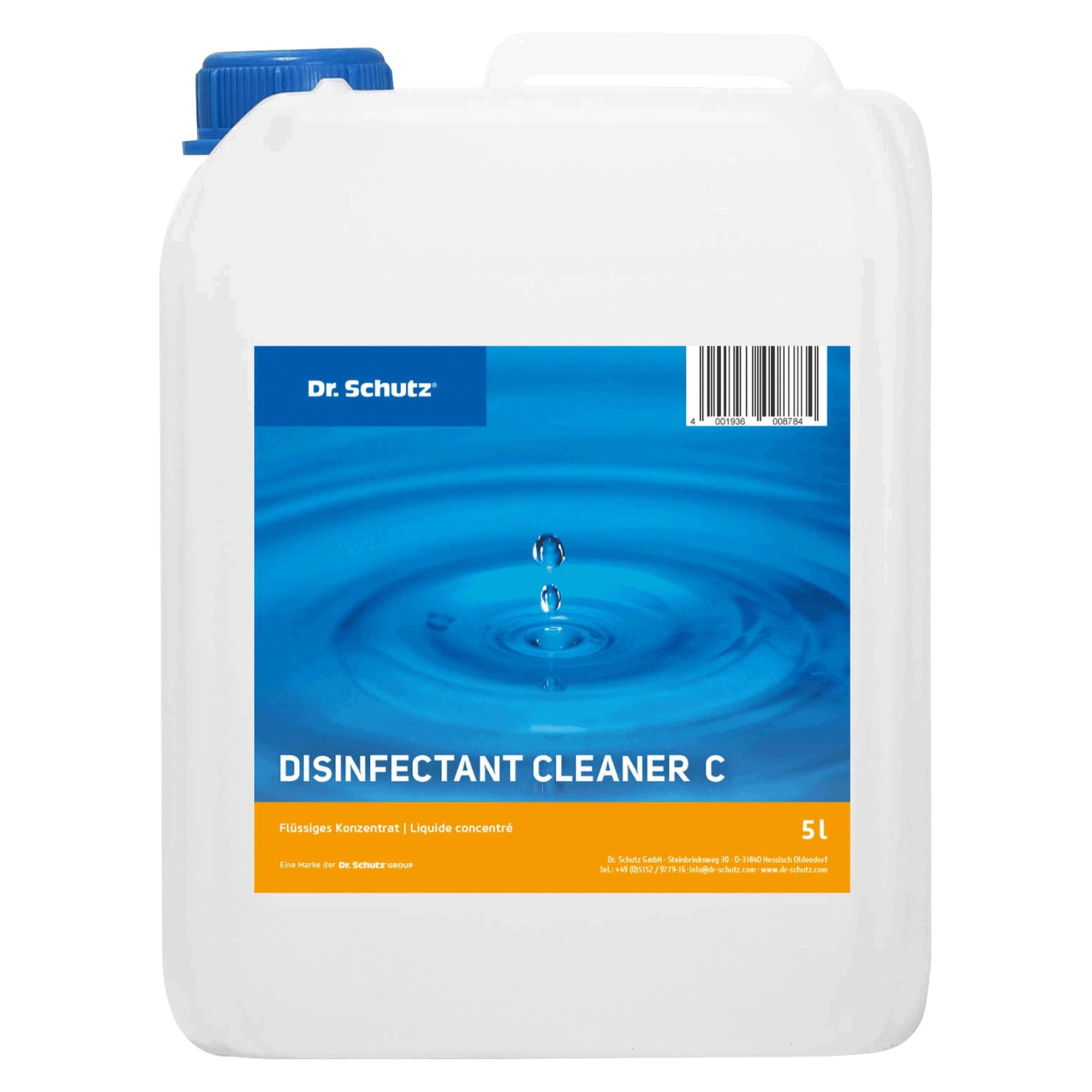 Nettoyant désinfectant ESD concentré, 5 l - A1-ESD C-221-64558