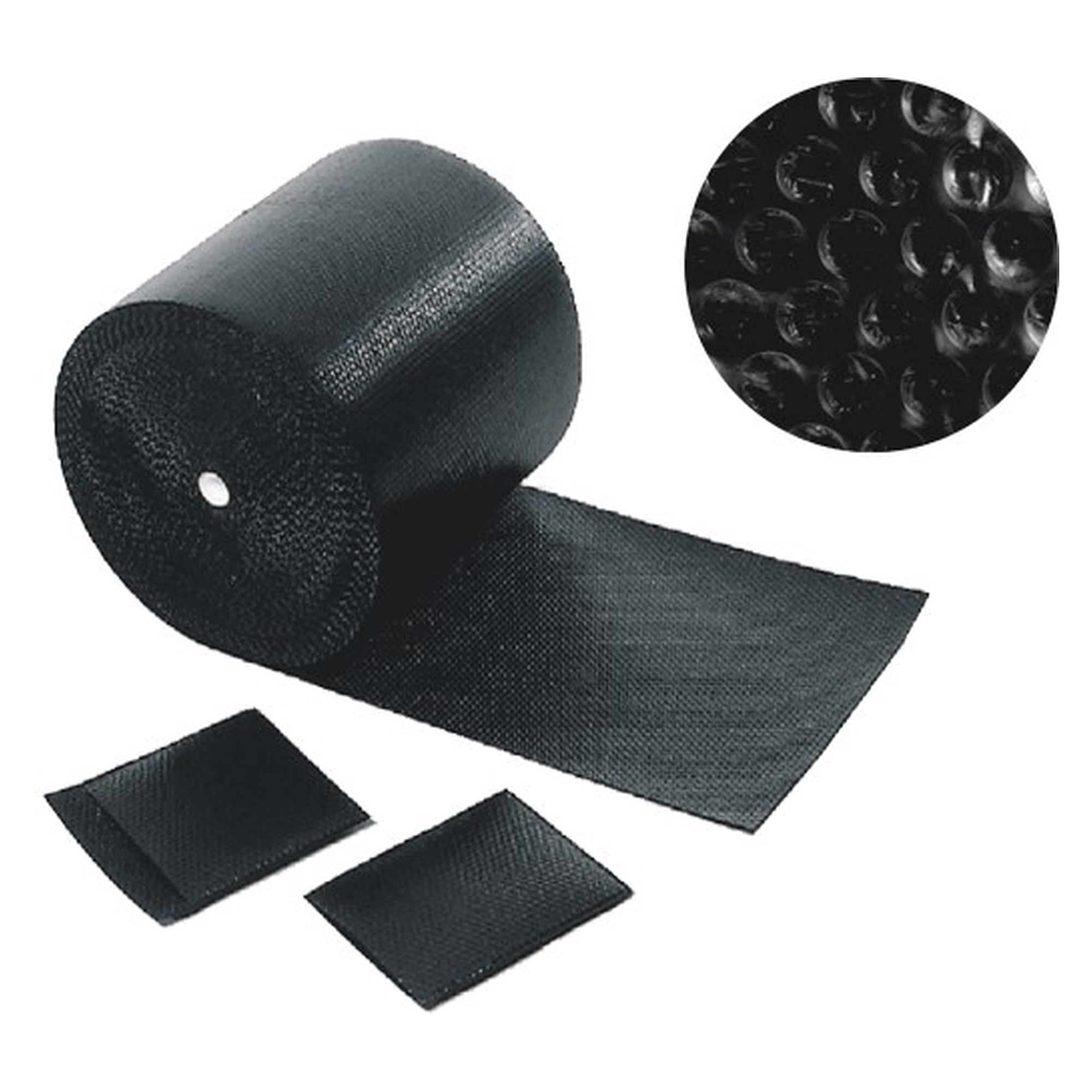 ESD-Luftpolsterfolie, schwarz, 300 mm x 100 m