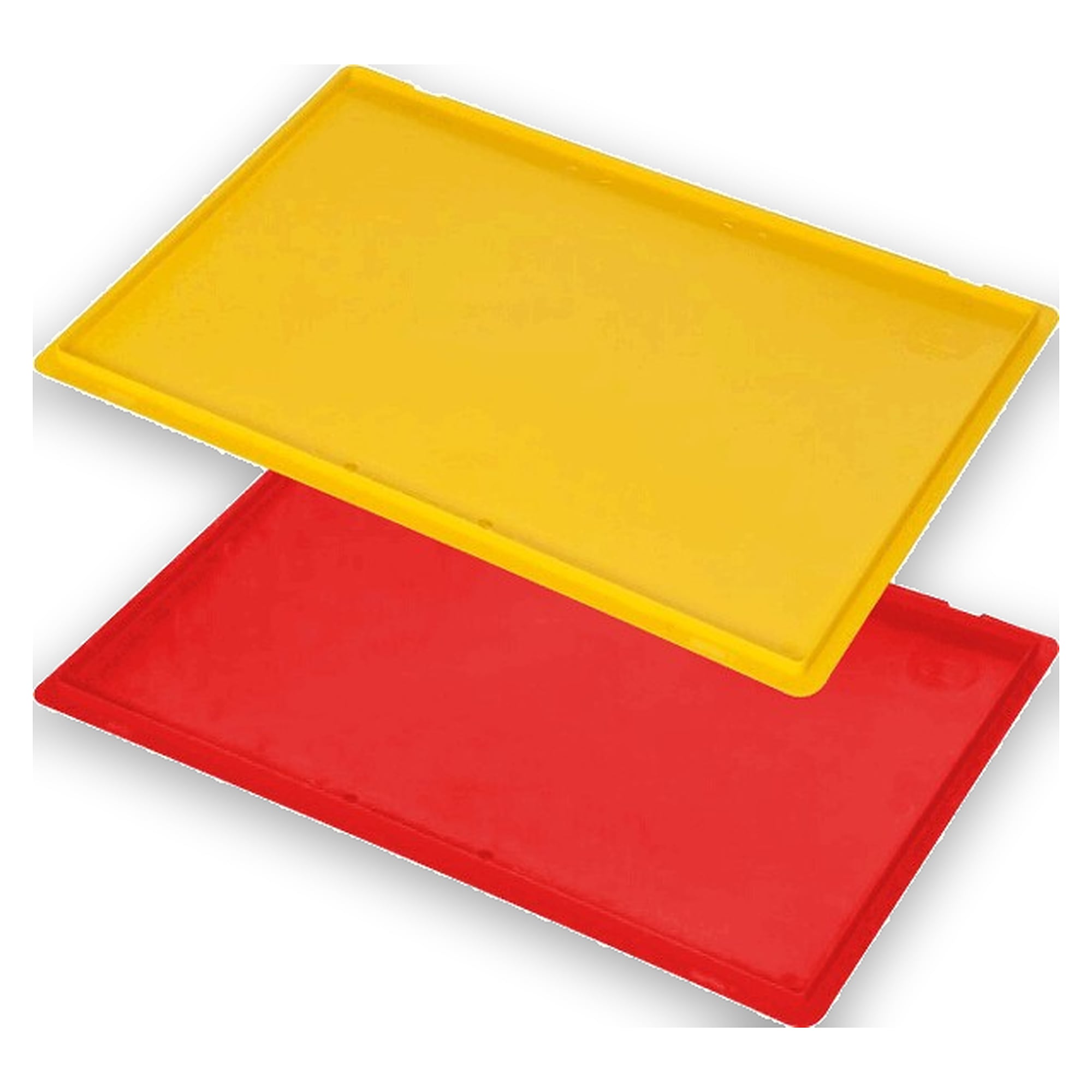 ESD-Deckel rot für Eurobehälter, 600 x 400 mm