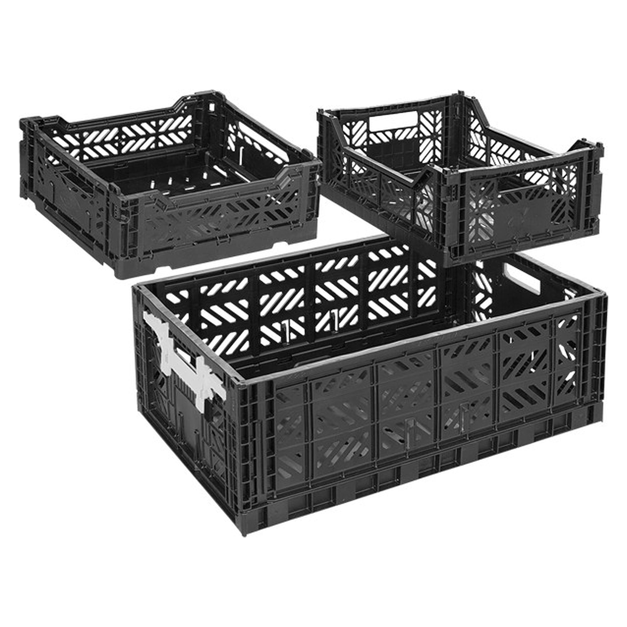 Bac pliable ESD PP conducteur 600 x 400 x 220 mm, 44,29 l