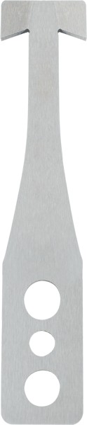 Trennmesser T-Form für Fräsnutbreite 2,0 mm für HEKTOR 2