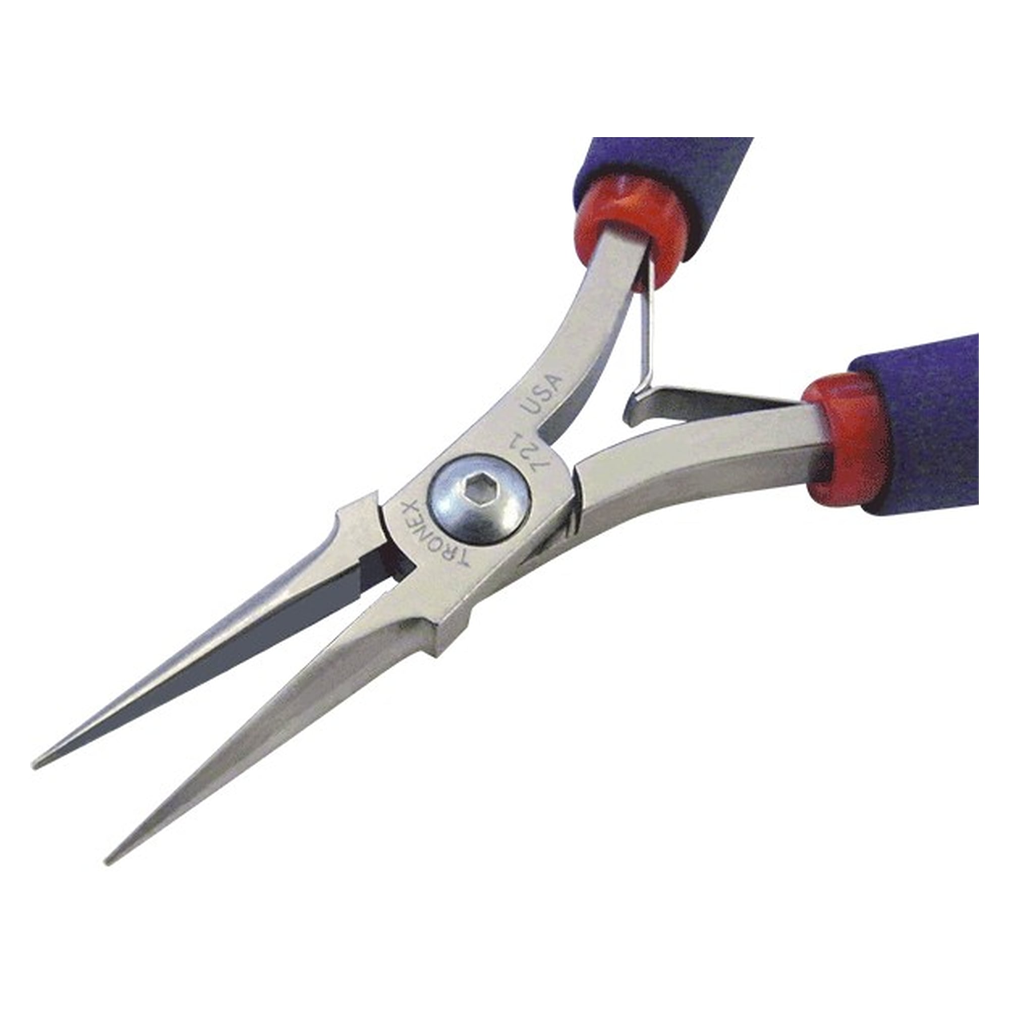 TRONEX ESD-Spitzzange 521 ohne Hieb, glatte Backen