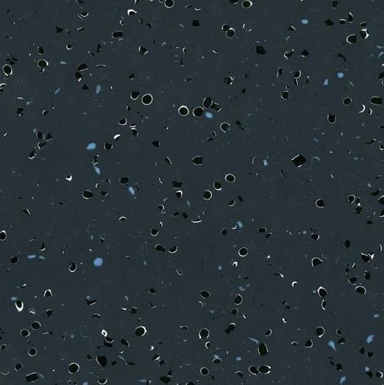 ESD interlocking floor tile GTI EL5 Connect 63.5 x 63.5 cm, black - Gerflor 3551-0351