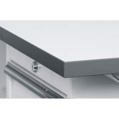 Rechteckige ESD-Tischplatte (0,3mm Melamine) RF-004-12075-7036 M, 12040x750,