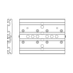 Bosch Rexroth R037530011. Verbindungsplatte CKR 12-90 BG