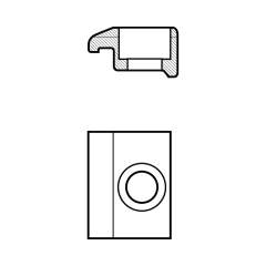 Bosch Rexroth R037541026. Spannstück CKX 15-110