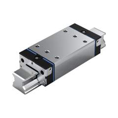 Bosch Rexroth R18233312A. GUIDE À ROULEAUX EN ACIER AU CARBONE RWD-035-SLS-C3-S-2-AS