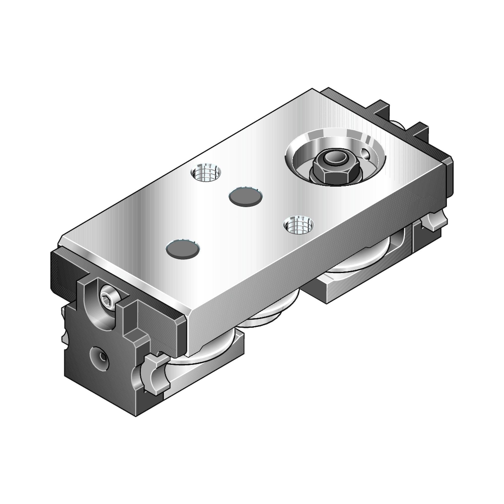 Bosch Rexroth R190511900. LR-Wagen U-FORM AL LWA-020-SNS-FN-E-0