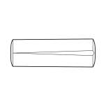 Bosch Rexroth R342501400. Kerbstift 3X10-ST