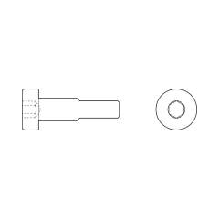 Bosch Rexroth R342700409. VIS A TETE CYLINDRIQUE M6X26-8.8 &