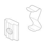 Bosch Rexroth R344700101. ECROU DIN508-M6X8