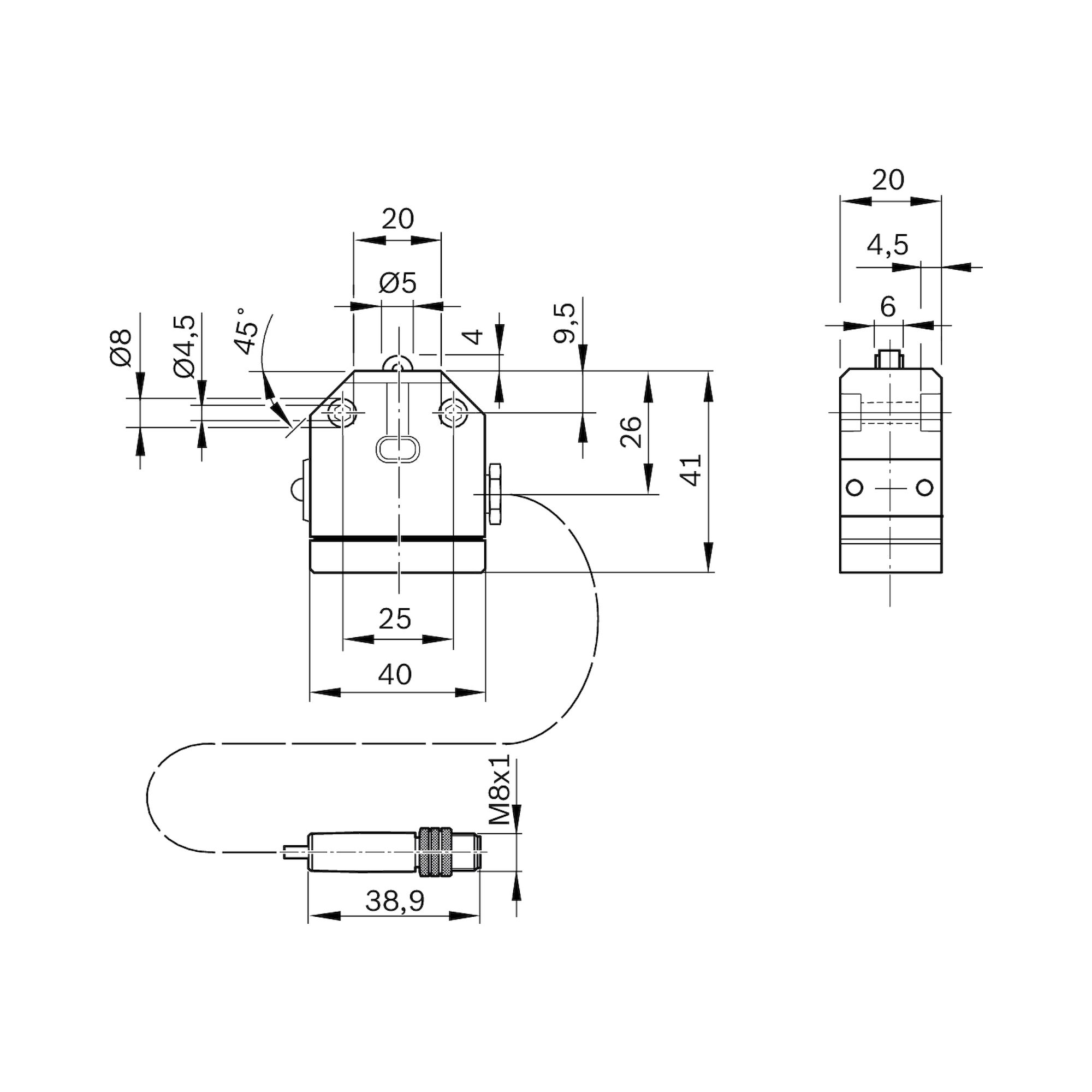 Bosch Rexroth R913048215. Positionsschalter BNS 819-X1002-99-R-10