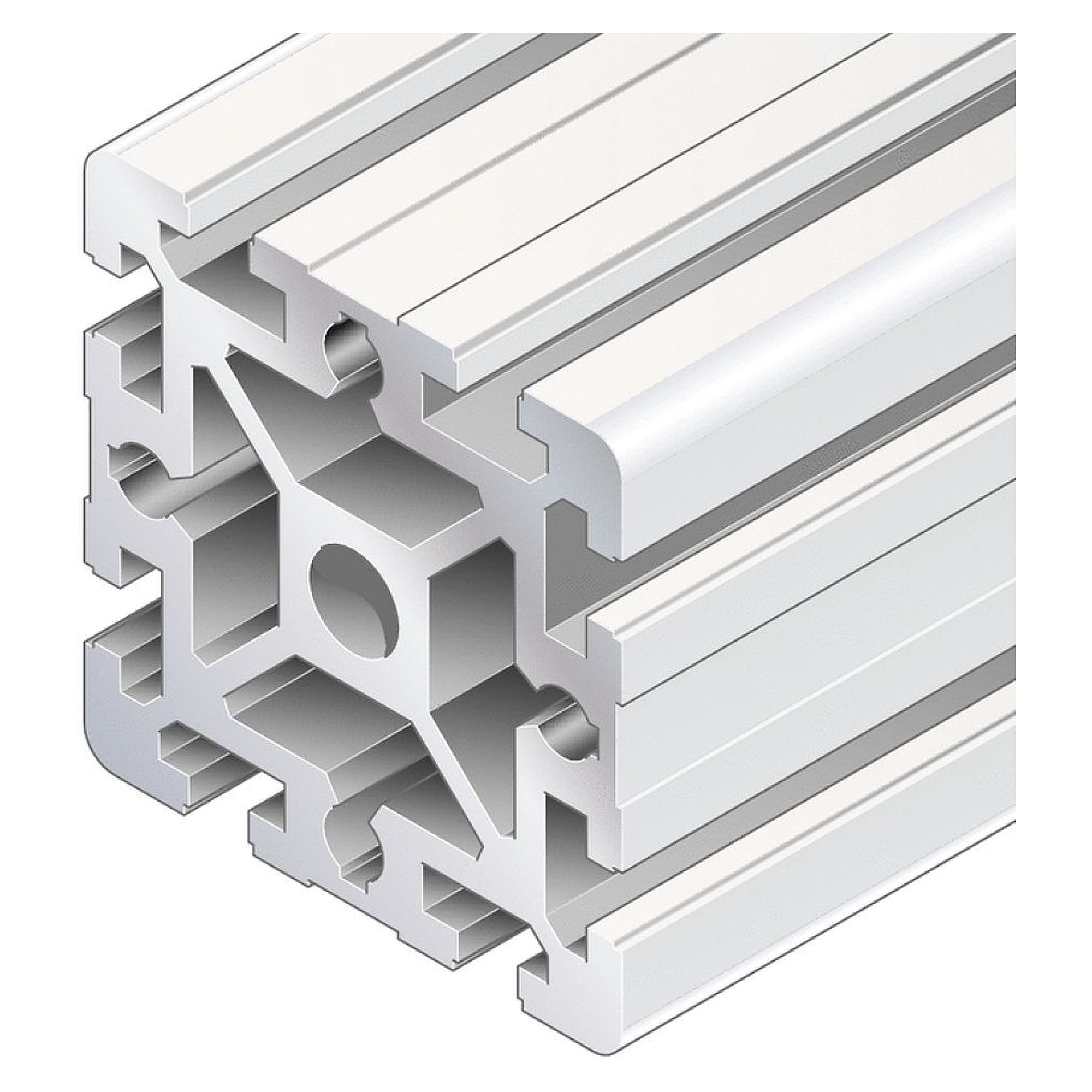Profilé d'entretoise 90x90 F2/F2, aluminium anodisé, 1000 mm - Bosch Rexroth 3842990507-1000