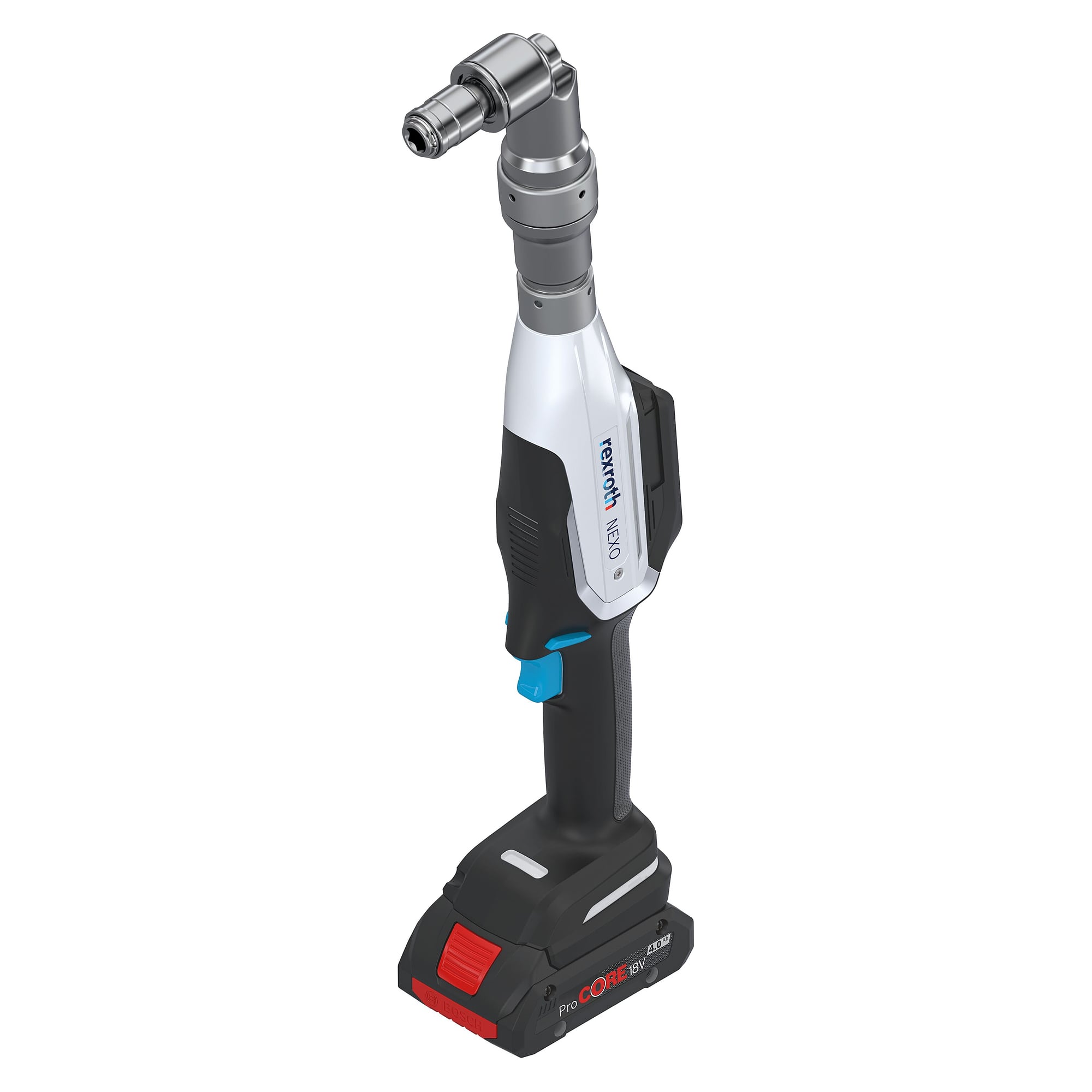 NEXO Vario angle nutrunner NXV-A015 with AH-M060, 12 to 60 Nm, 7/16 in - Bosch Rexroth 0608842124
