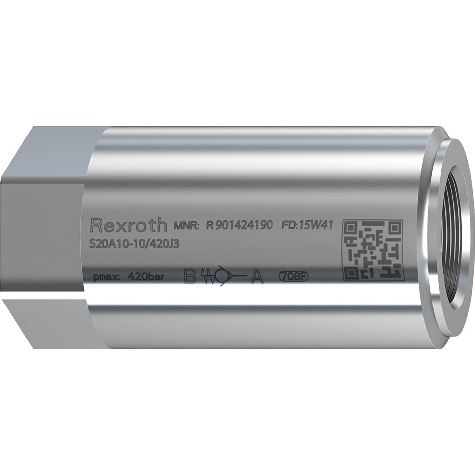 HY-Rückschlagventil S25A50-1X/420J3 - Bosch Rexroth R901454083