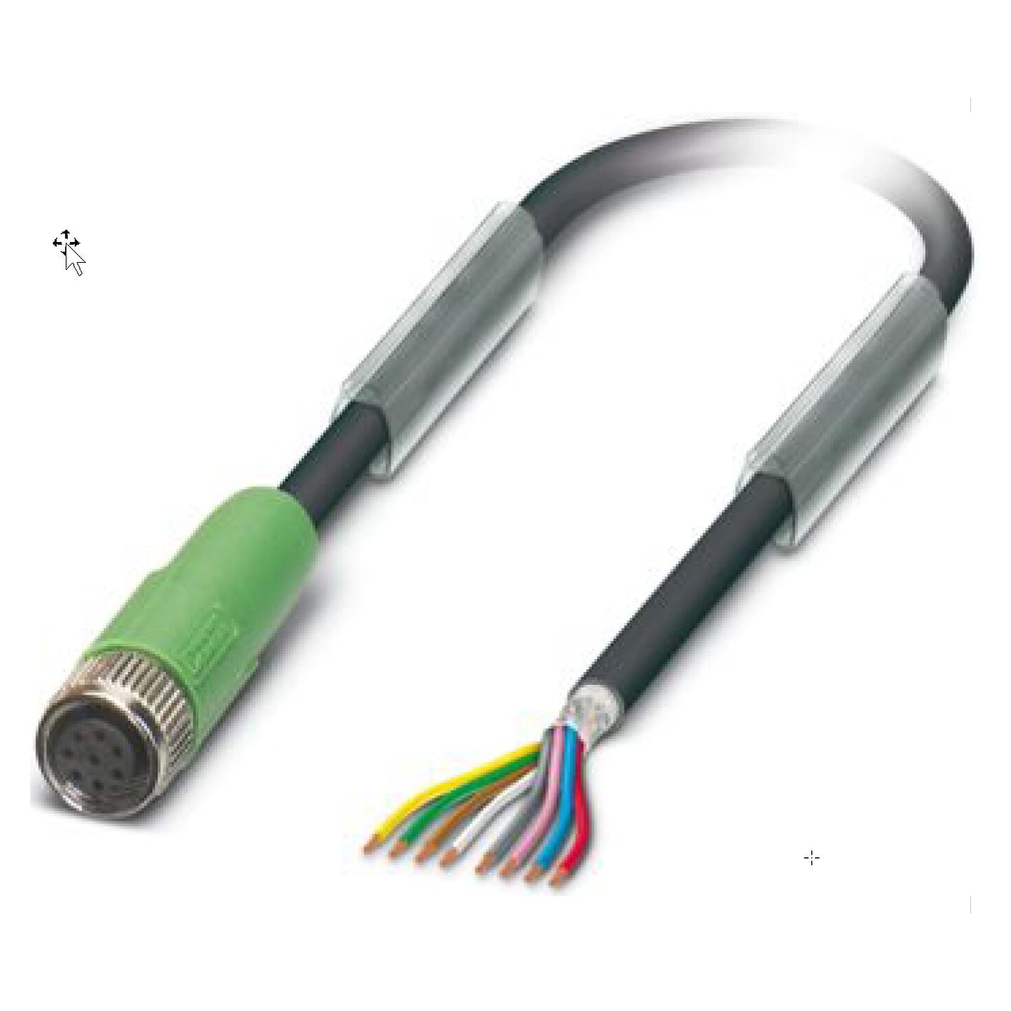 Kabel ISS057 CN2 5M M8 O - Bosch Rexroth R348121605