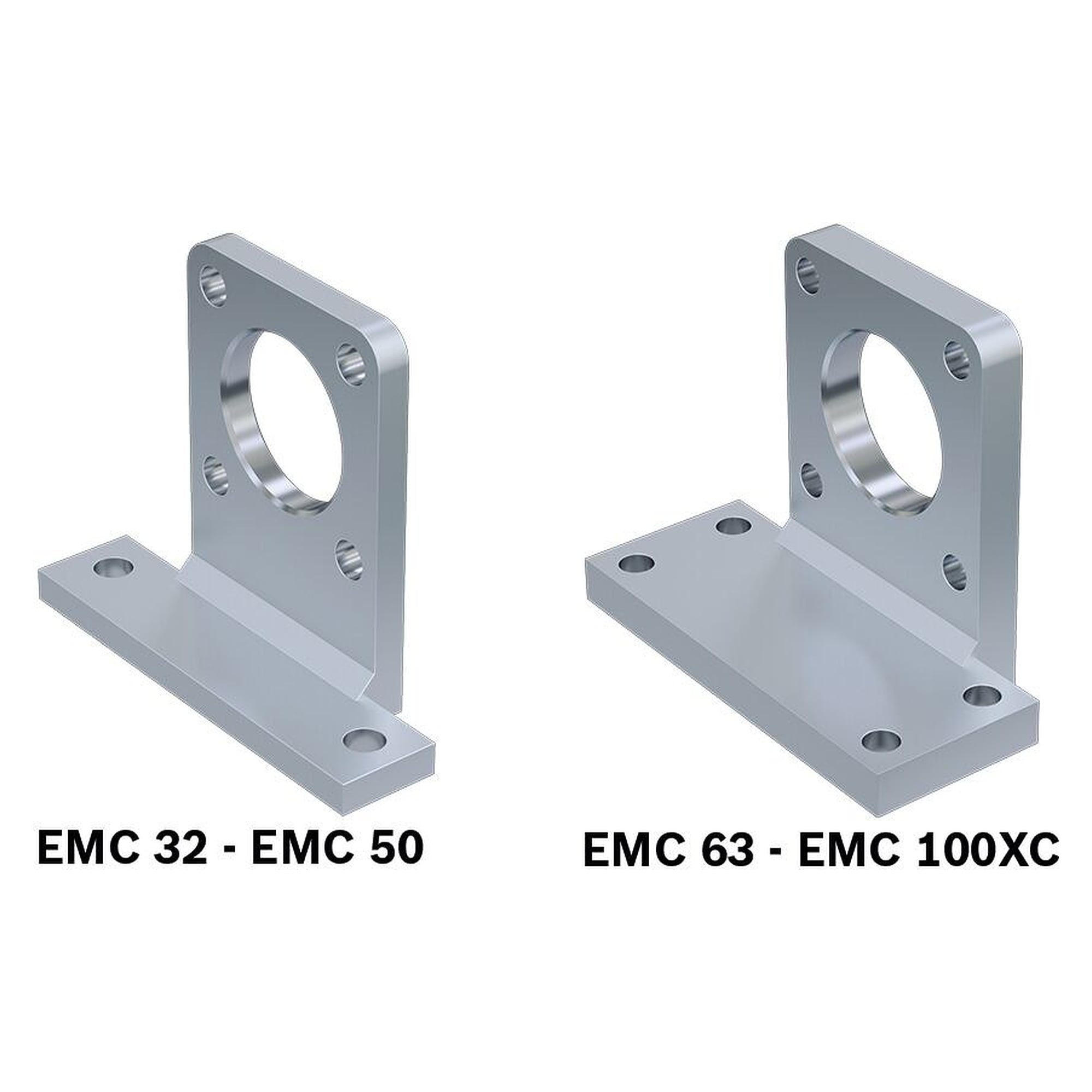 Fussbefestigung EMC80 BG - Bosch Rexroth R15615B105