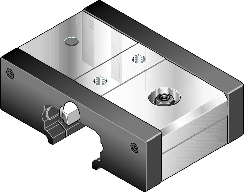 Patin à galets AL LWA-020-SKS-FN-E-0 - Bosch Rexroth R190611900