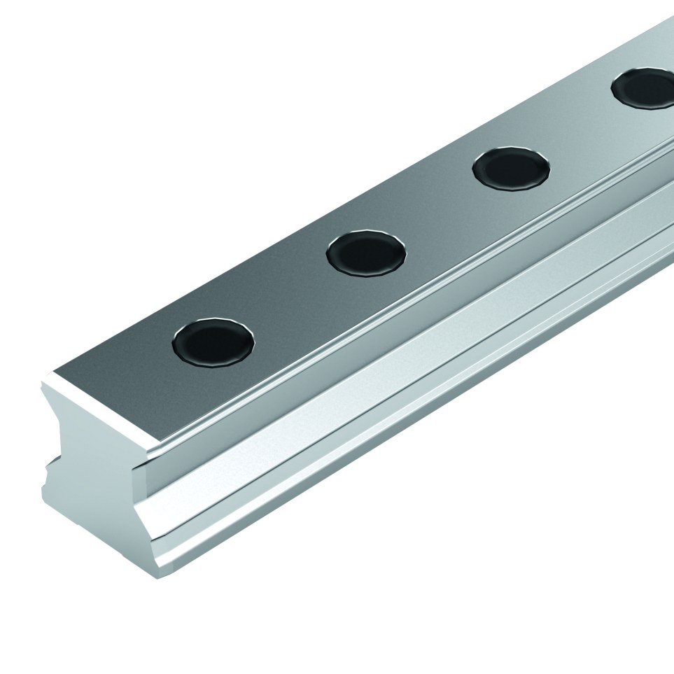 Rollenschiene RSF Größe 035 Zuschnitt nach Maß - Bosch Rexroth RSA-035-SNS-U-MA-AK