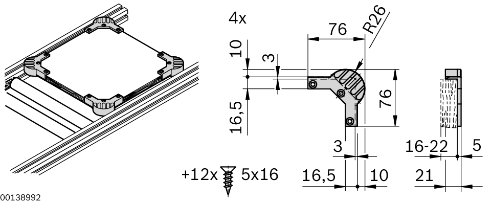 Plan coté 3842536054