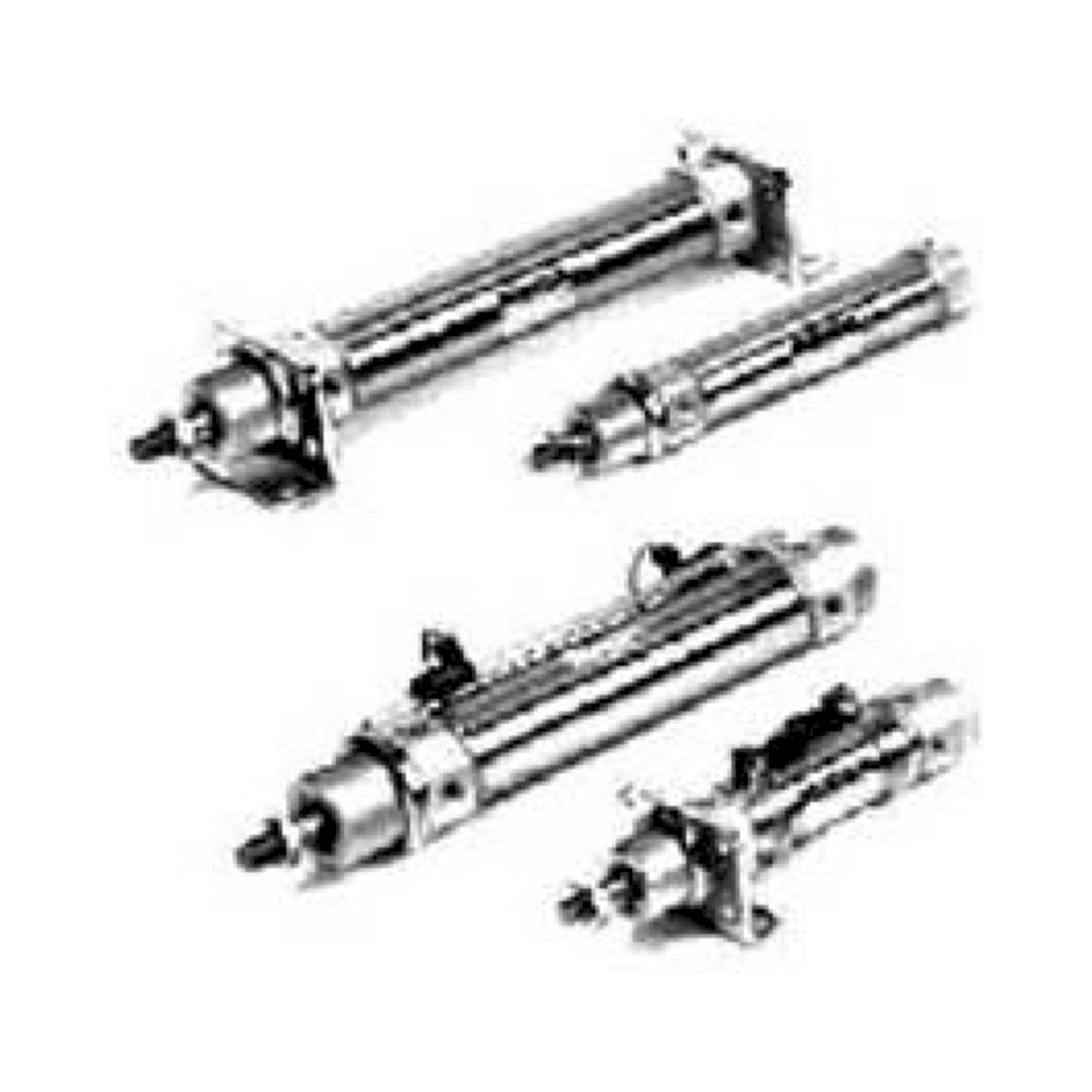 SMC CD76E32-50C-A. C(D)76, Air Cylinder, Double Acting, Single Rod