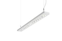 Glamox C77099568. Interior General Lighting C77-P125x1200 WH 40/60 7000 HF 840 PRE C2.5 SM