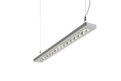 Glamox C77099571. Interior General Lighting C77-P125x1200 WH 40/60 7000 DALI 830 PRE C2.5 SM