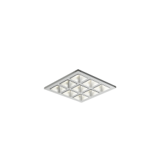 Glamox C77099306. Downlights C77-R230x230 WH 1800 DALI 830 SM