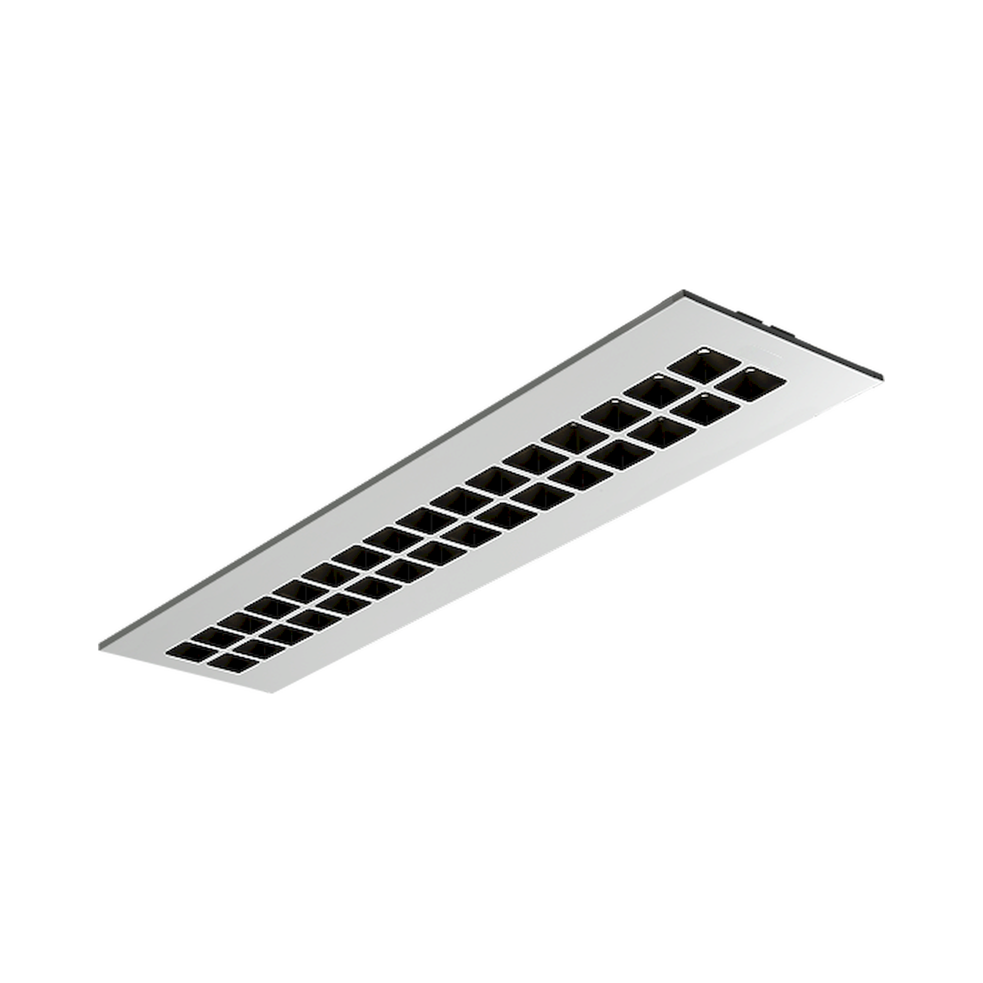 Glamox C77100102. Innenraumleuchten C77-R312x1250 WH 4800 DALI 840 LI 2xBM