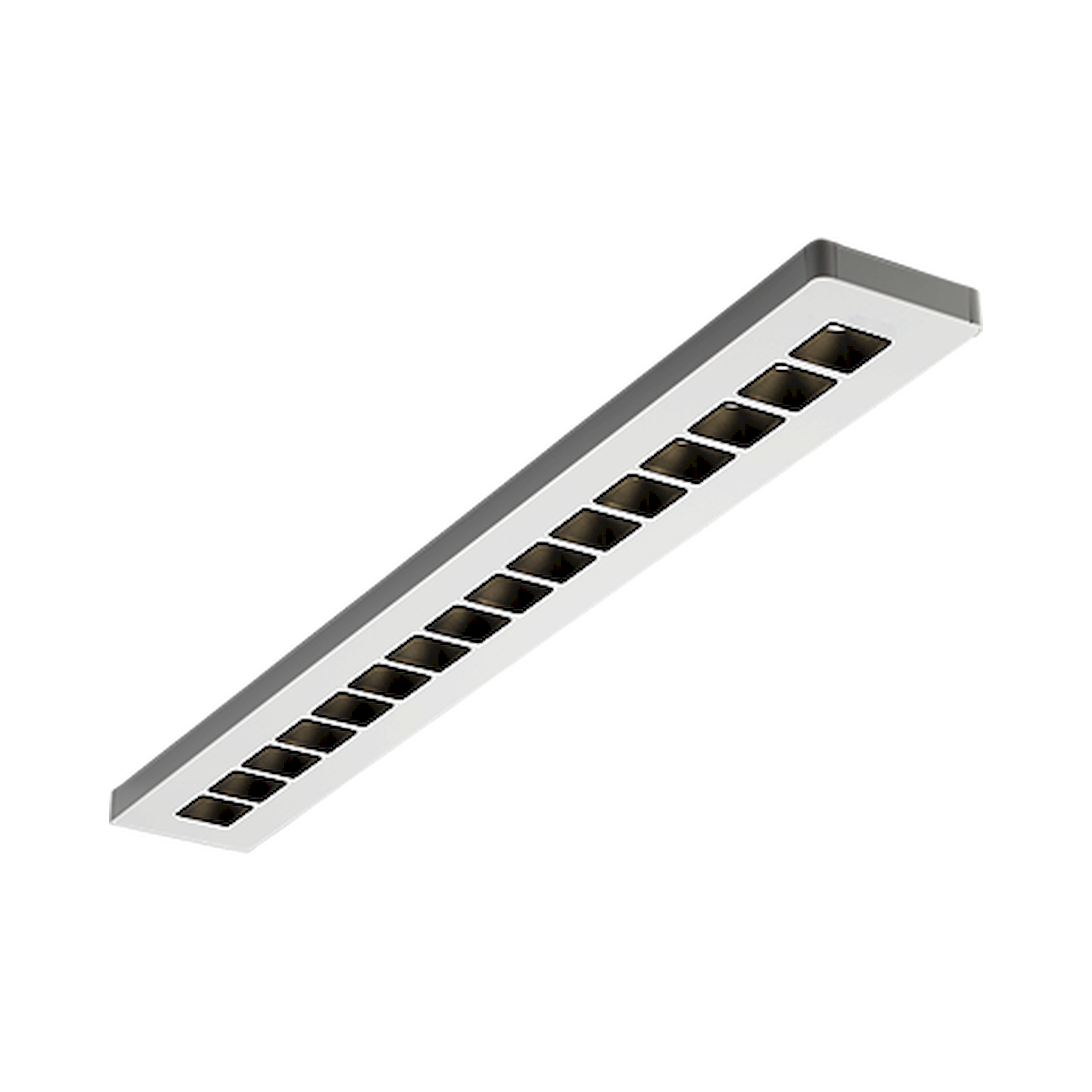 Glamox C77100120. Innenraumleuchten C77-S150x1500 WH 2400 DALI 830 BM