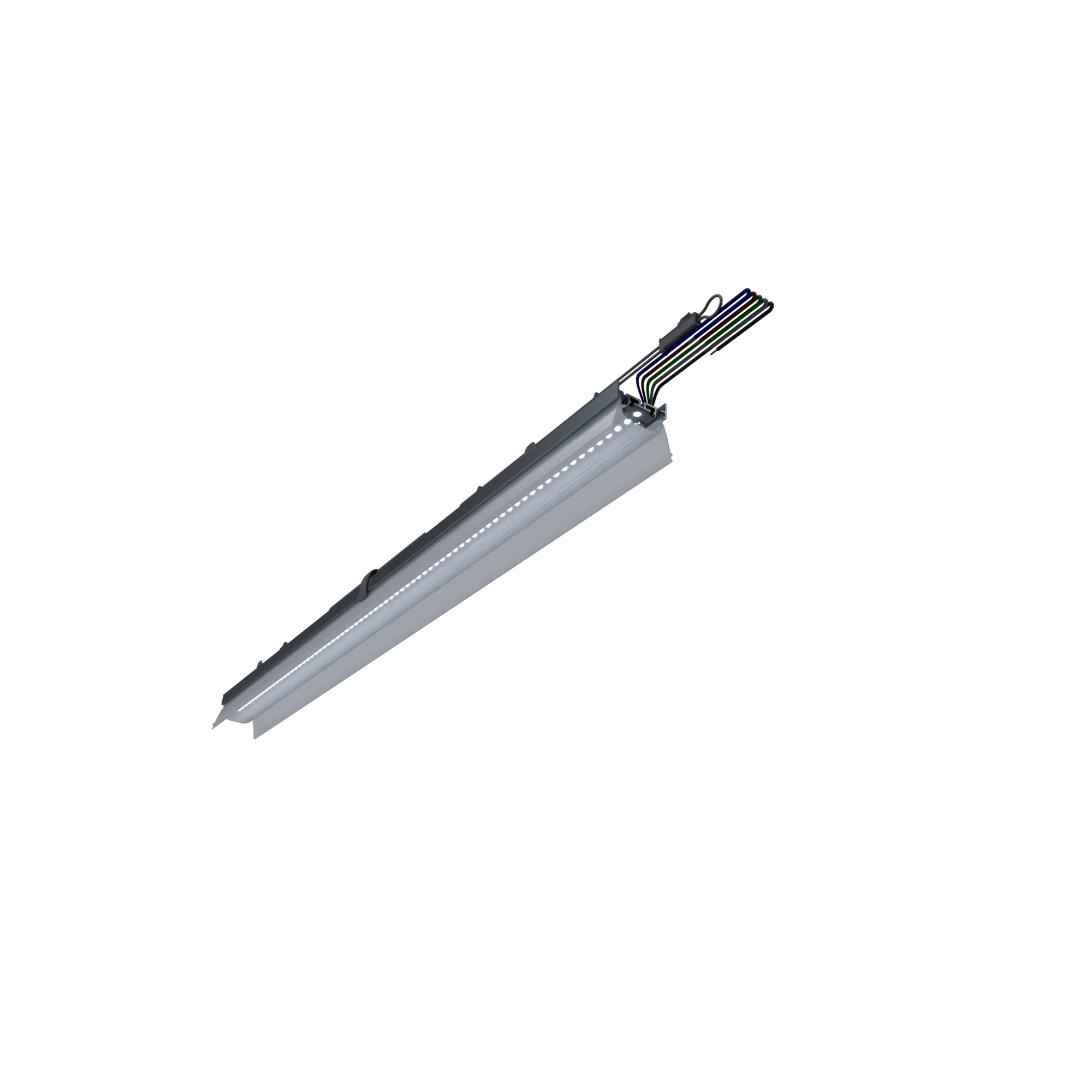 Glamox C80547497. Systemleuchten C80-SR/RR1682 G2 LU 5400 HO HF 830 DIF