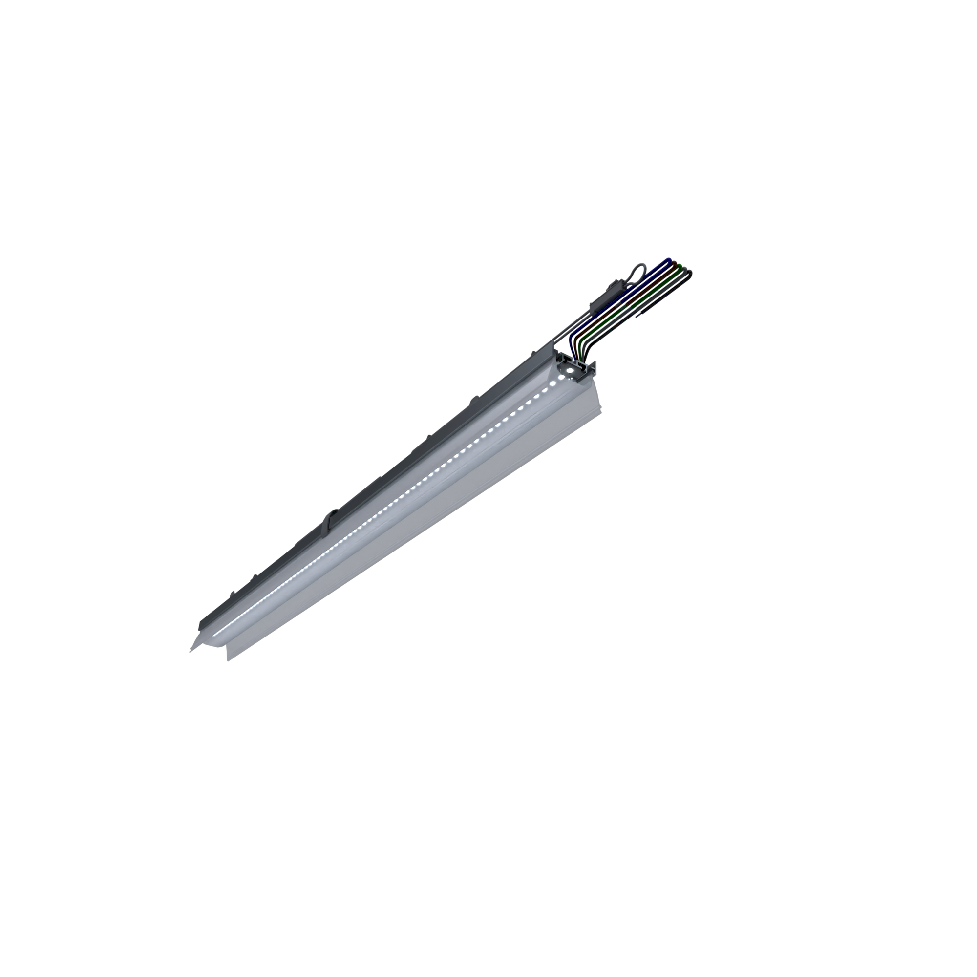 Glamox C80547495. Systemleuchten C80-SR/RR1682 G2 LU 5400 HO DALI 830 DIF