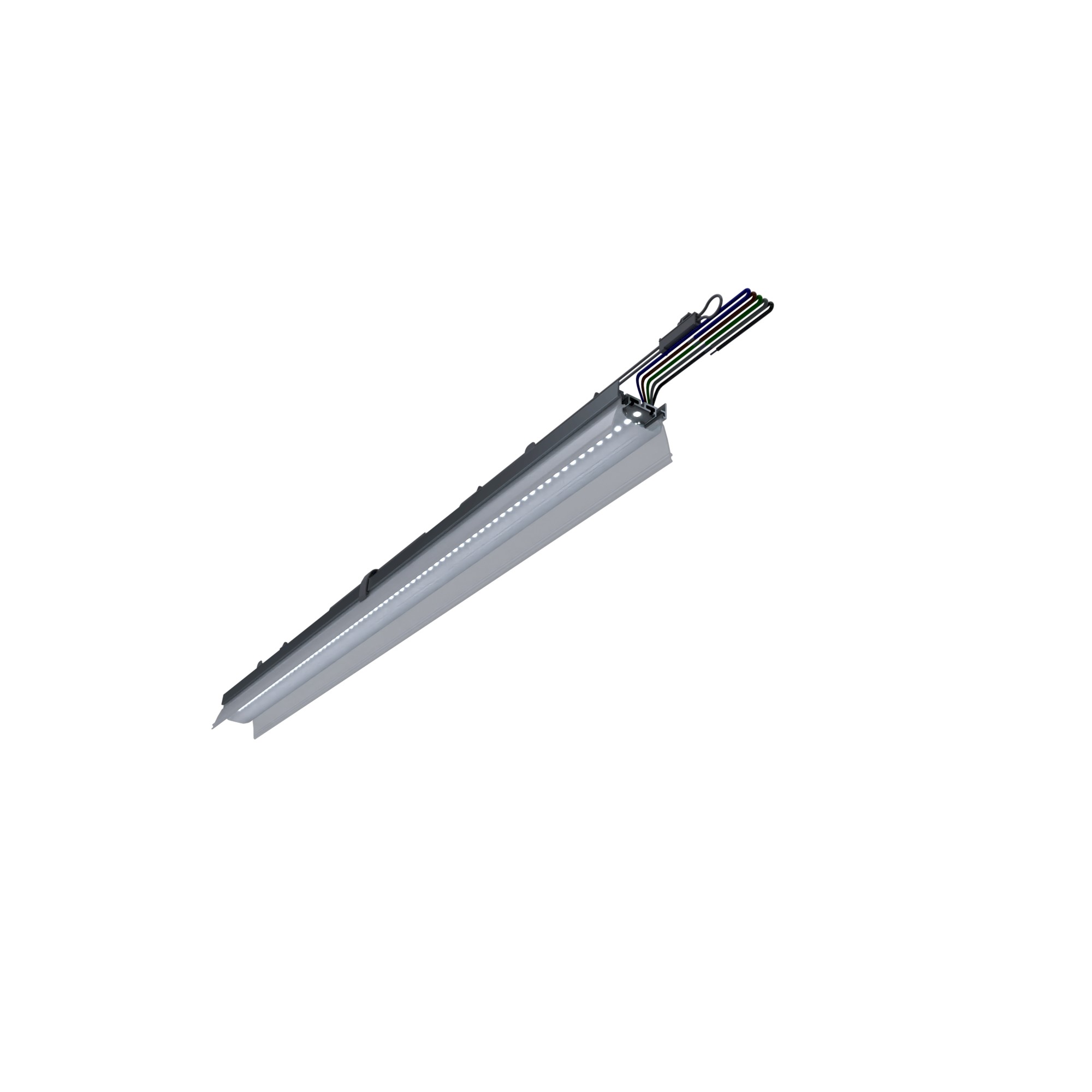Glamox C80-SR/RR1682 LED luminaire, 1935 lm, 4000 K (Ra 90), DALI dimmable