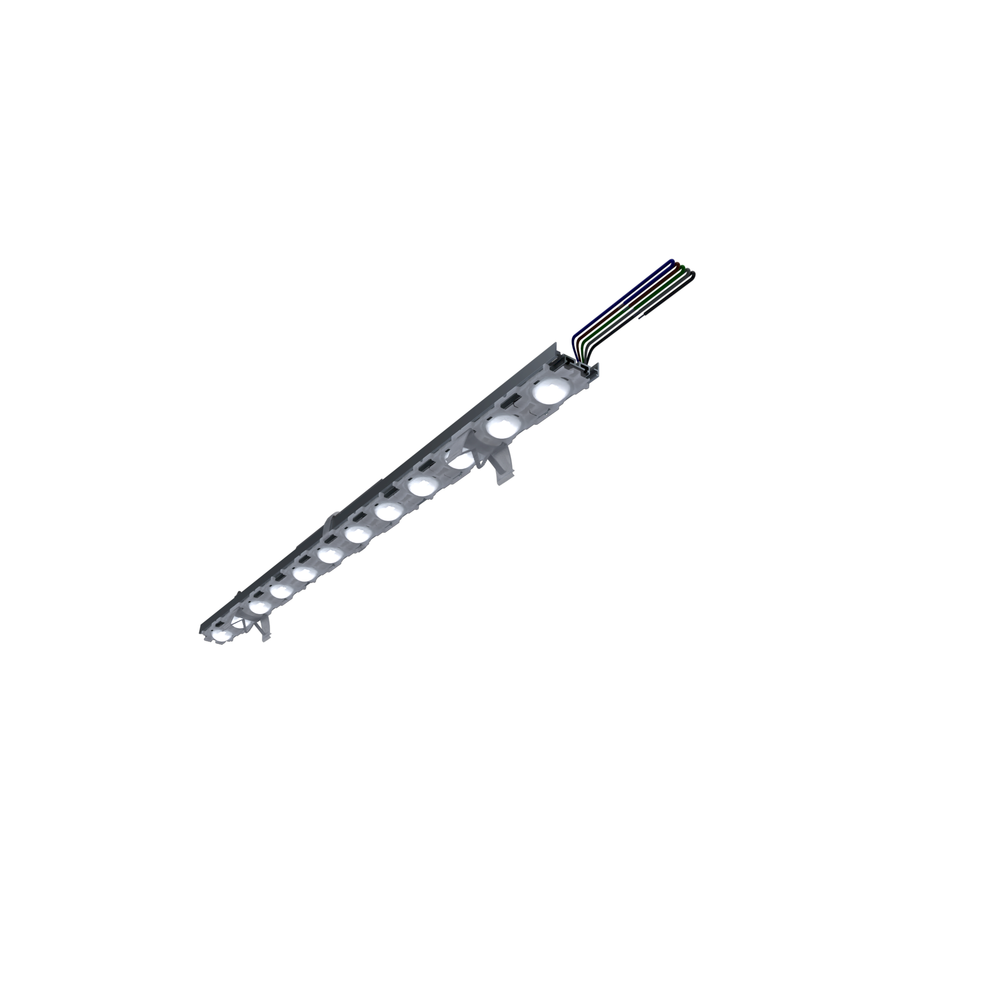 Glamox C80547515. Systemleuchten C80-SR/RR1402 G2 LU 5000 HO DALI 830 REF