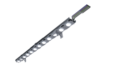 Glamox C80547711. Linear System Lighting C80-SR/RR1402 G2 LU 3500 MO DALI 840 REF