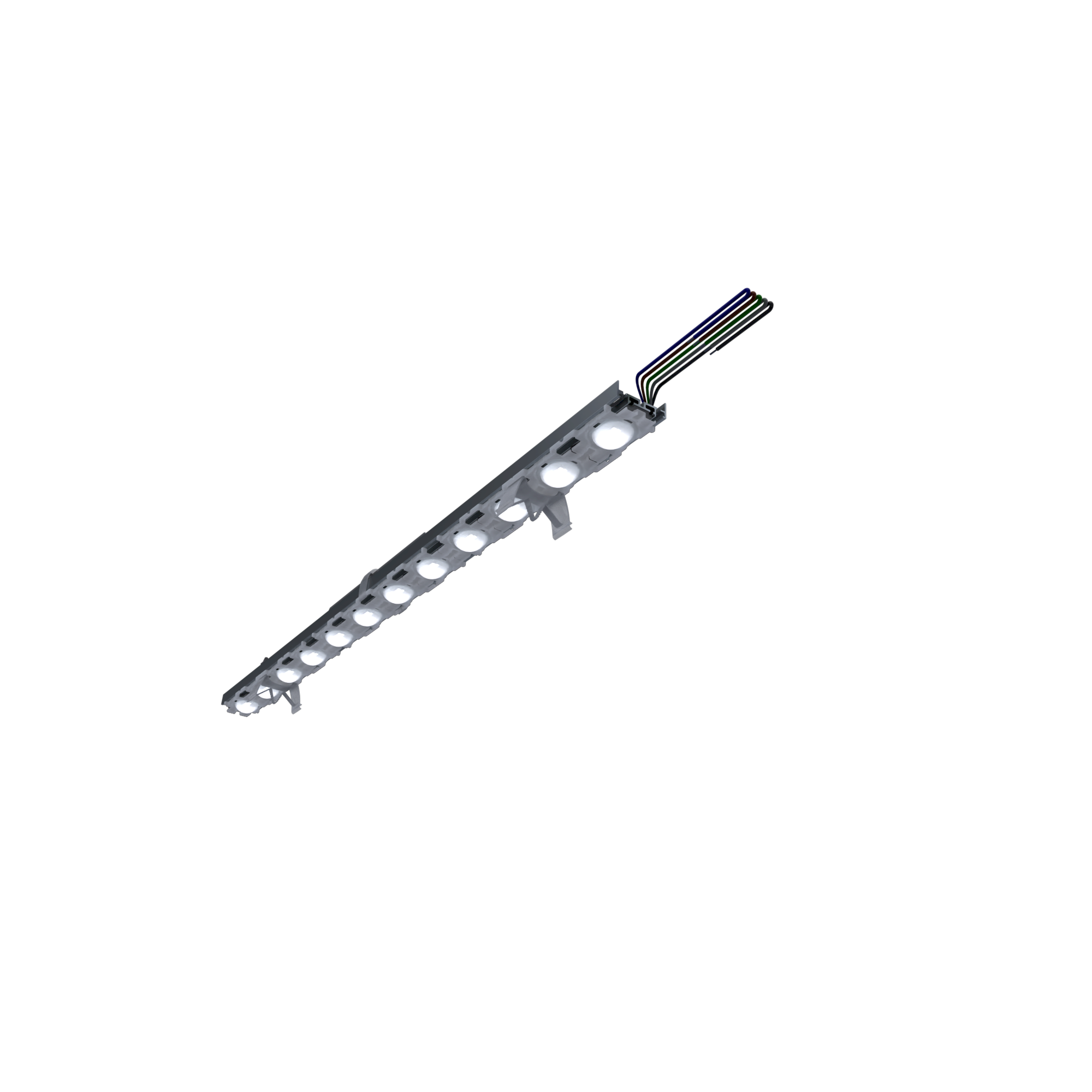 Glamox C80548555. Linear System Lighting C80-SR/RR1122 AL G2 LU 1400 LO WZ 840 MPW-SEN REF