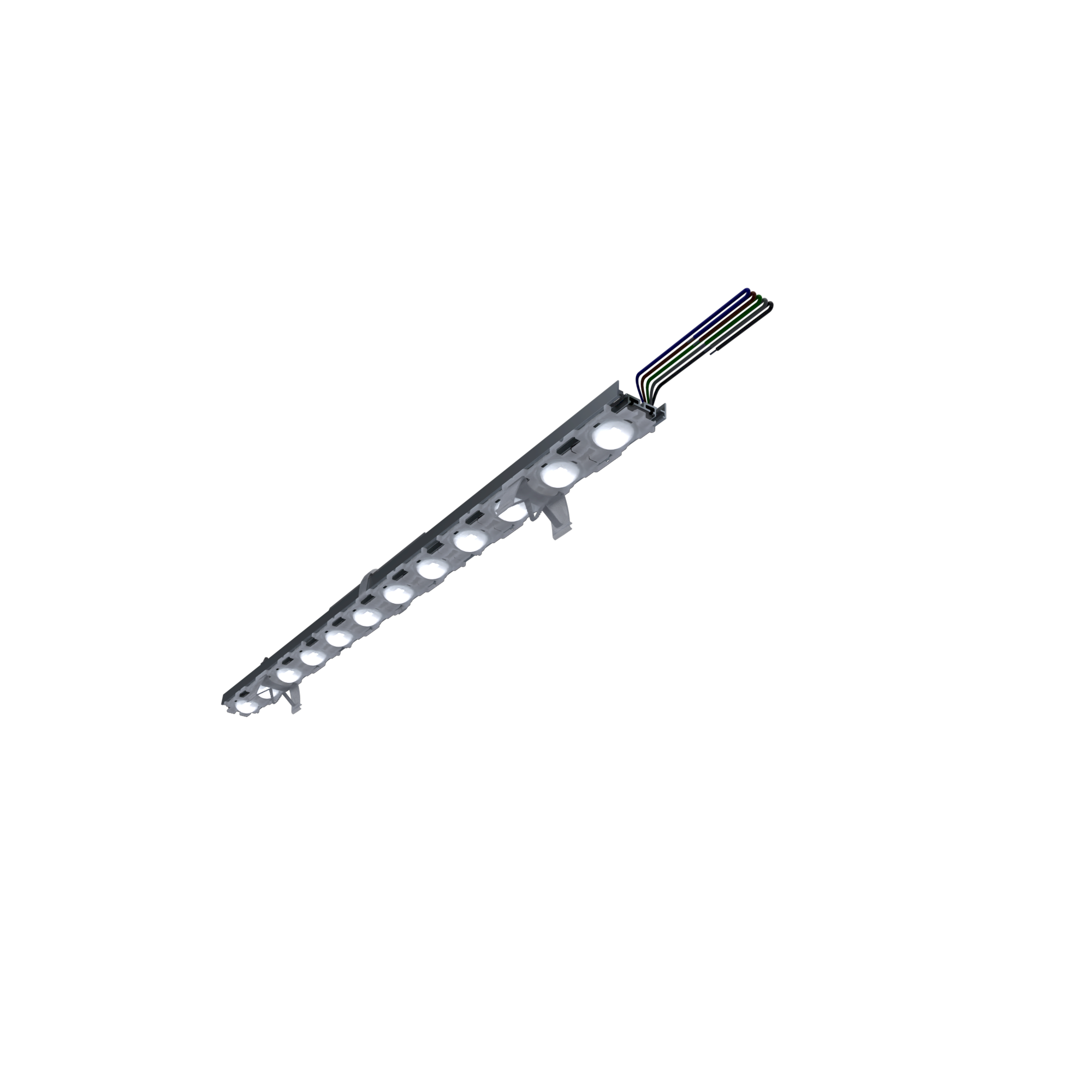 Glamox C80547460. Linear System Lighting C80-SR/RR1052 G2 LU 3750 HO DALI 840 REF