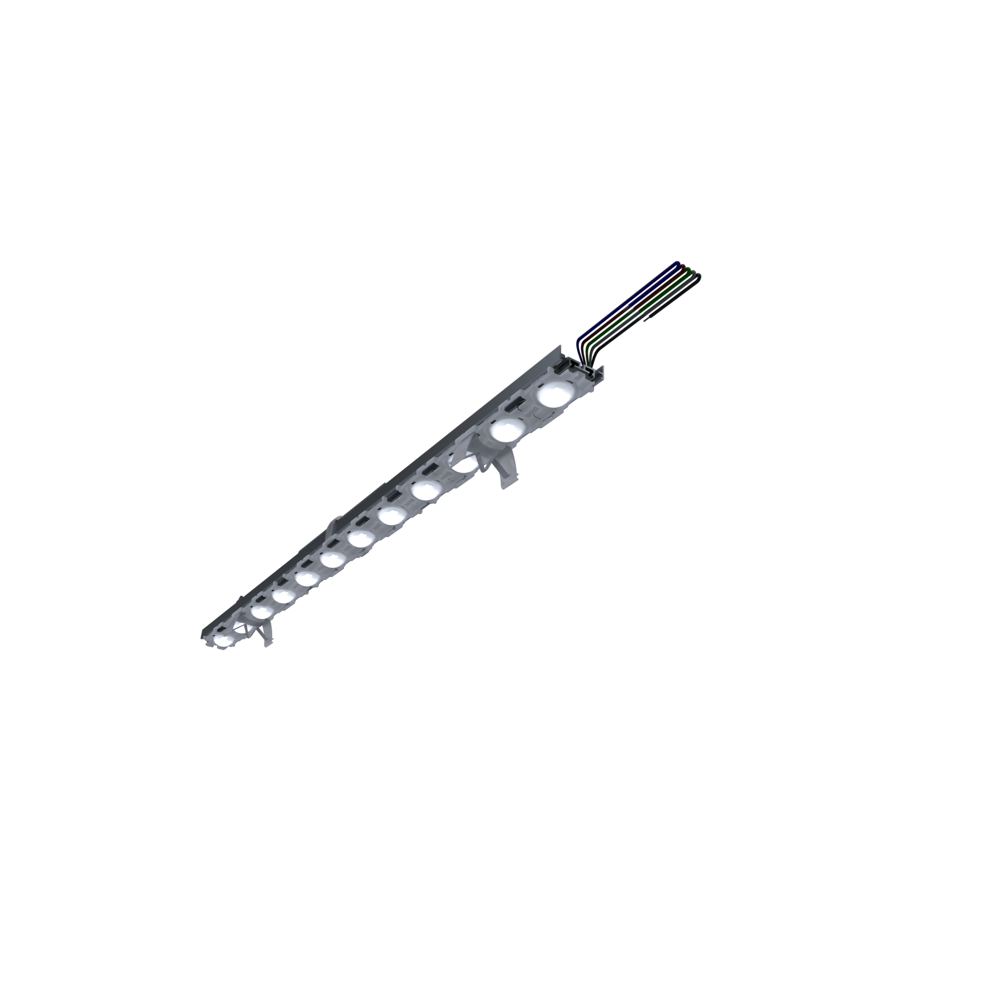 Glamox C80547488. Systemleuchten C80-SR/RR1052 G2 LU 3750 HO DALI 830 REF