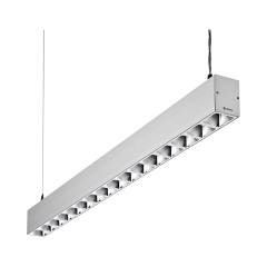 Glamox C80202425. Innenraumleuchten C80-P1690 30/70 AL G2 8800 DALI 830 PRE C2,5 SM